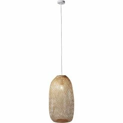 Coupon 👍 ATHM Design Suspension BAYRON Beige - abat jour bamboo 🔥 -Atmosphera Soldes 8790268921170 3